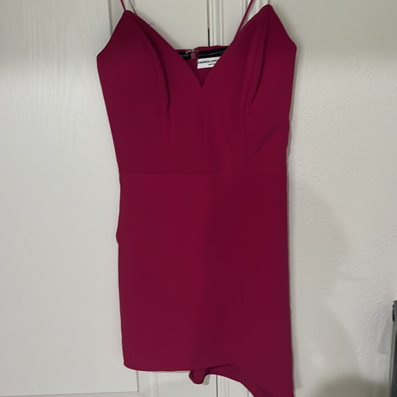 Amanda Uprichard X Revolve Viv Dress In Magenta unworn - Picture 4 of 5